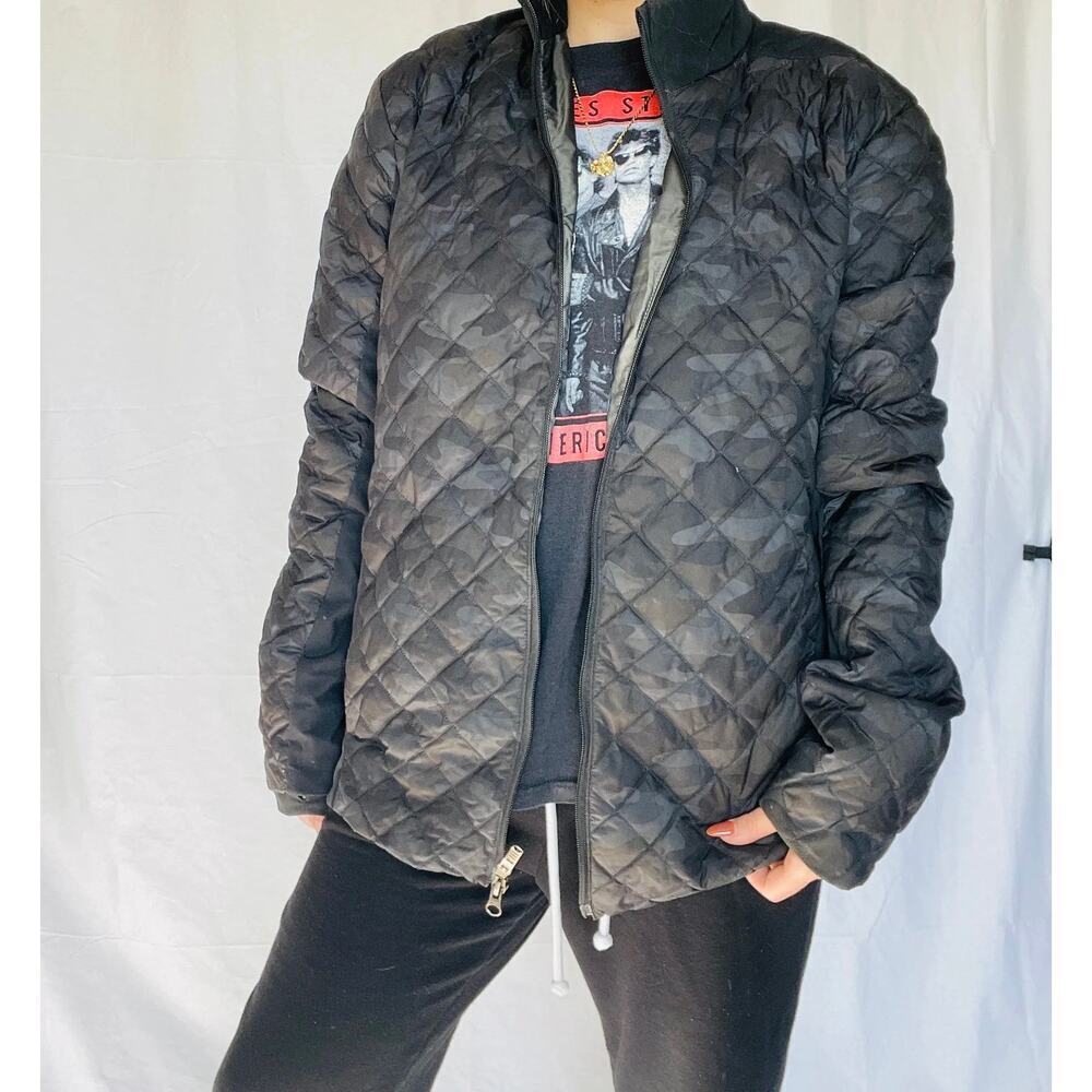 Lululemon Men’s Camo Quilted Down Full Zip Jacket Size XL